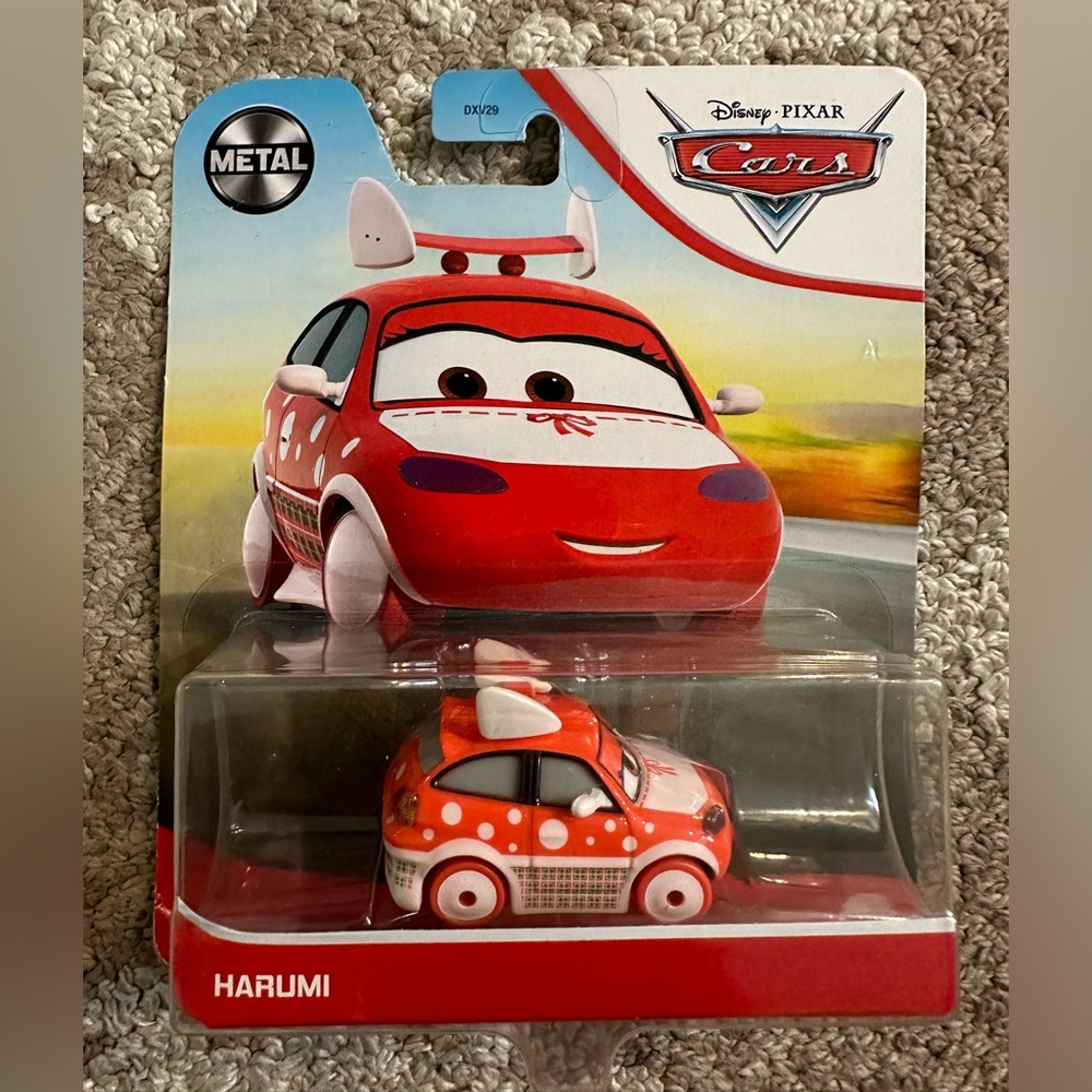 NIB Disney Pixar Cars Harumi vehicle